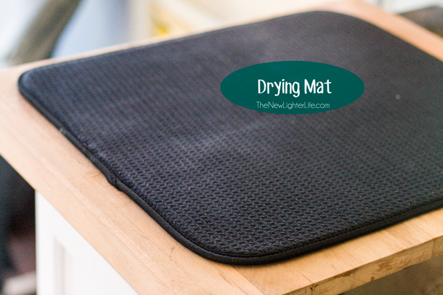 Drying Mat - Space Saving for Small Kitchens