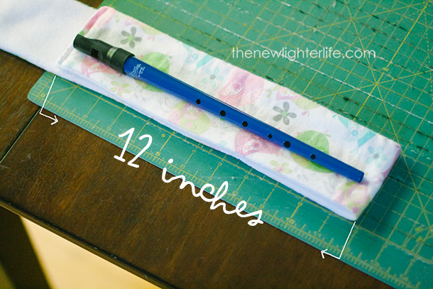 12 inch length on tin whistle case
