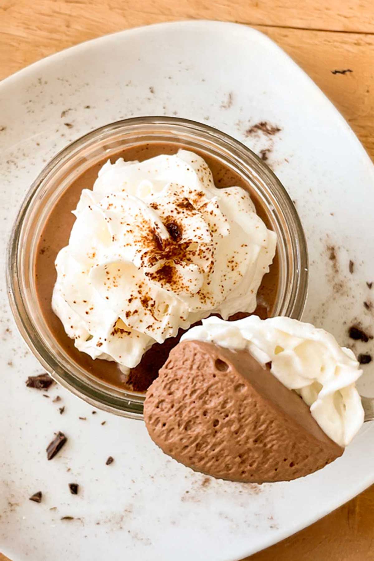 Decadent  French Chocolate Mousse Recipe