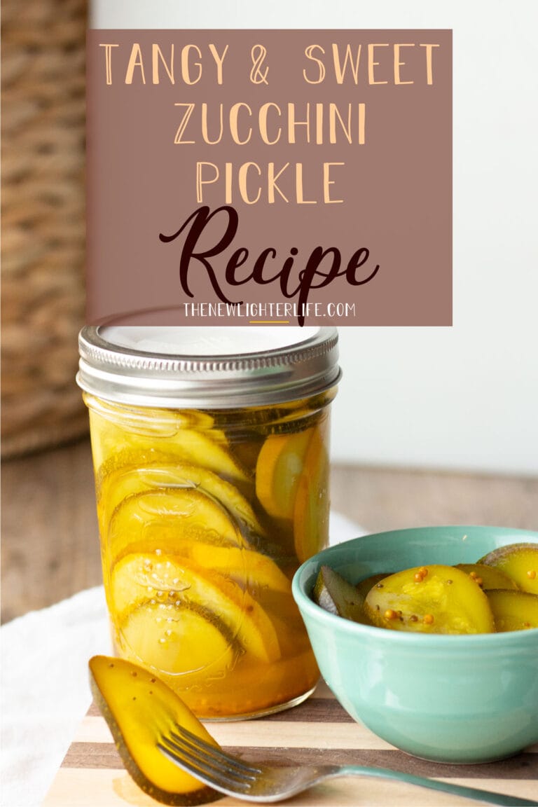 Tangy and Sweet Zucchini Pickles Recipe
