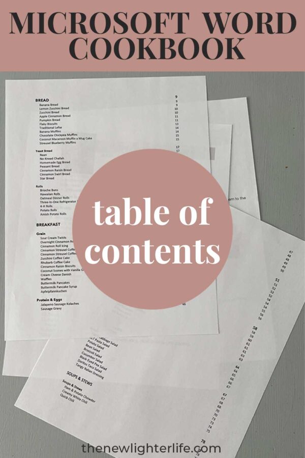 Categories for Cookbooks - Ideas for Organizing Recipes