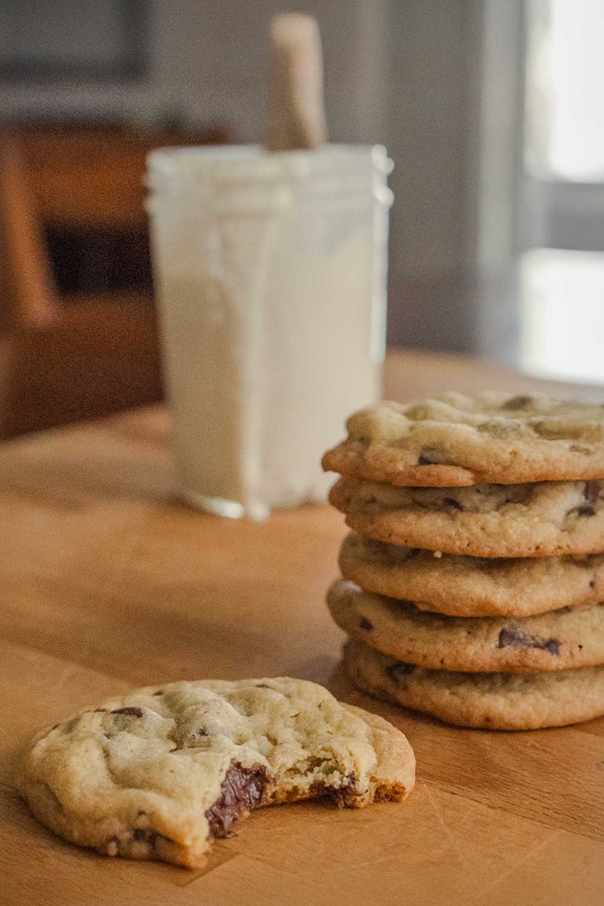 Sourdough Discard Chocolate Chip Cookies: Crispy & Chewy