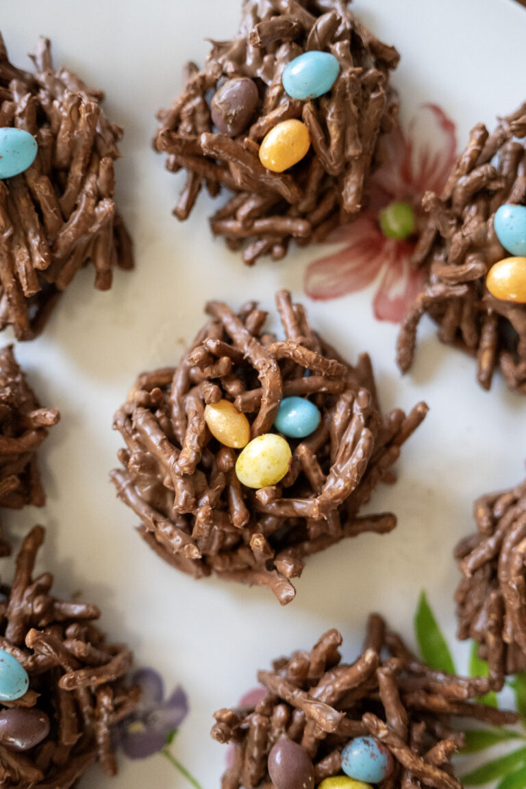 Butterscotch Chocolate Bird’s Nest Cookies