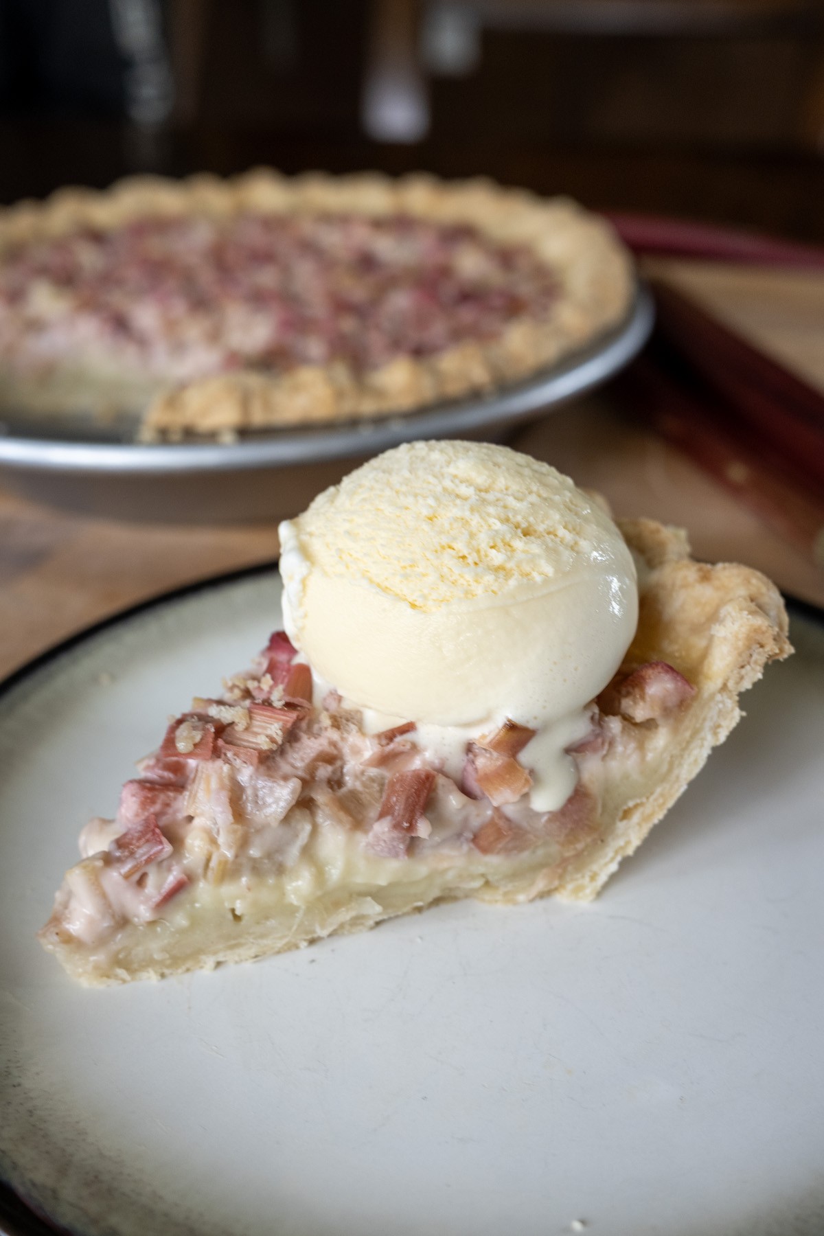 Classic Rhubarb Custard Pie Recipe