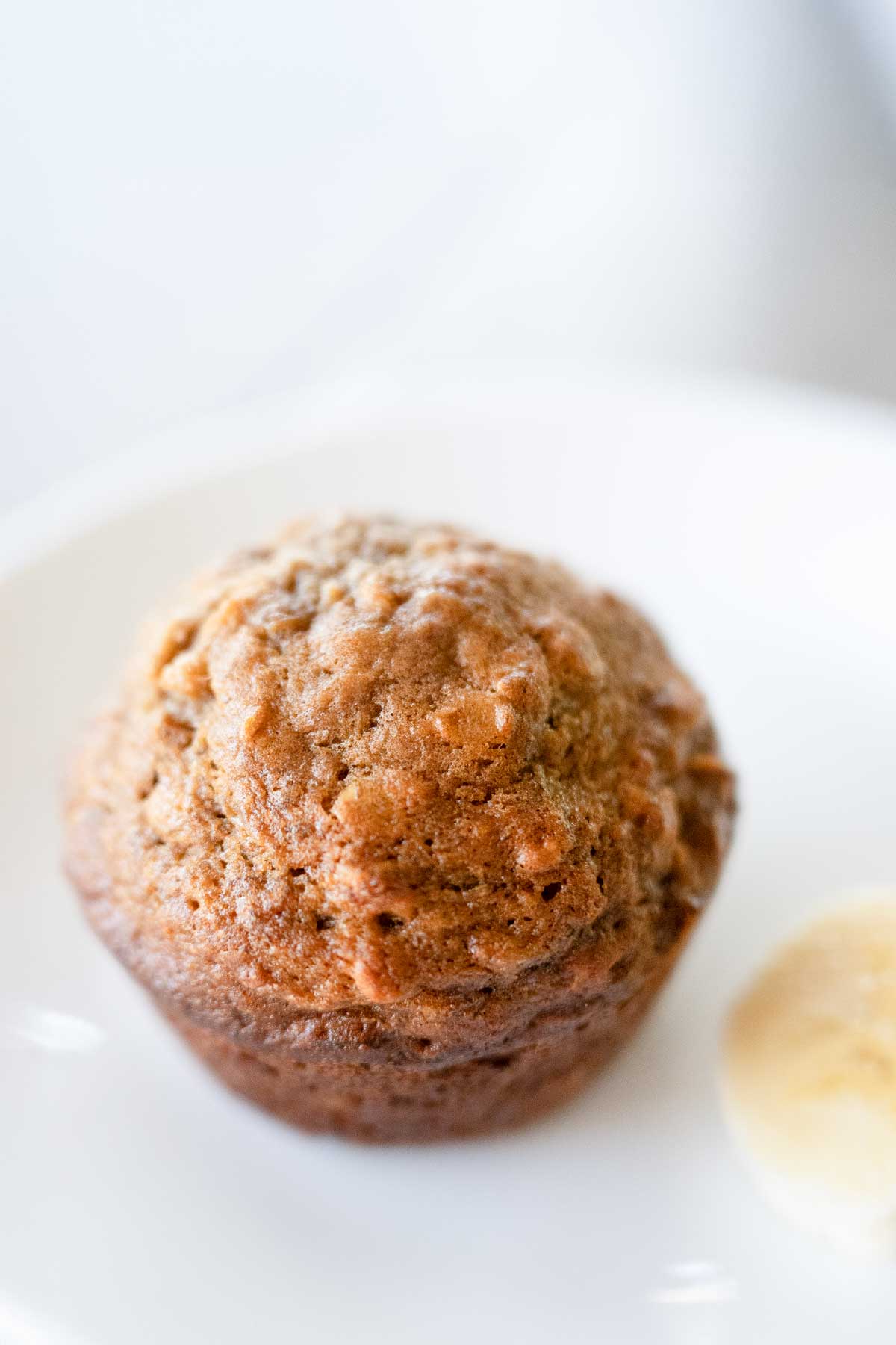 Healthy Banana Oatmeal Muffins