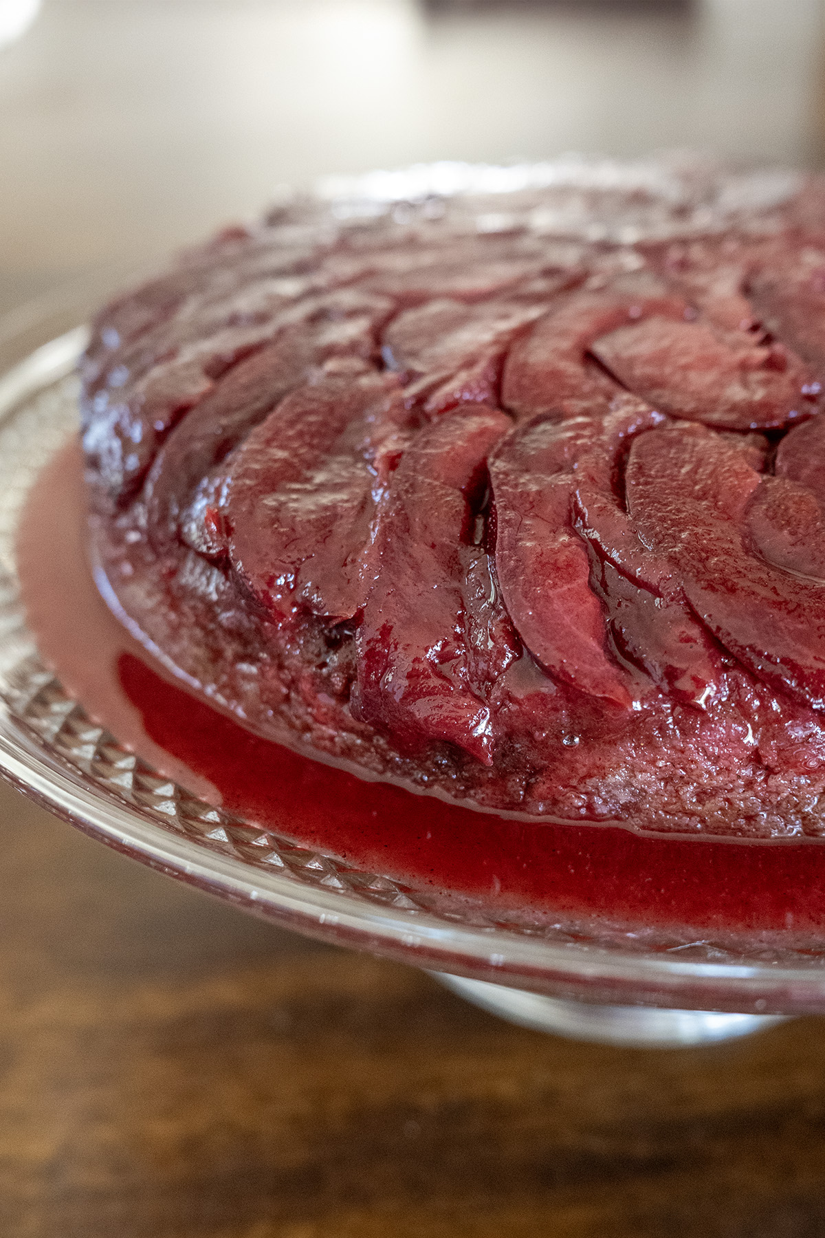 Plum Upside Down Cake