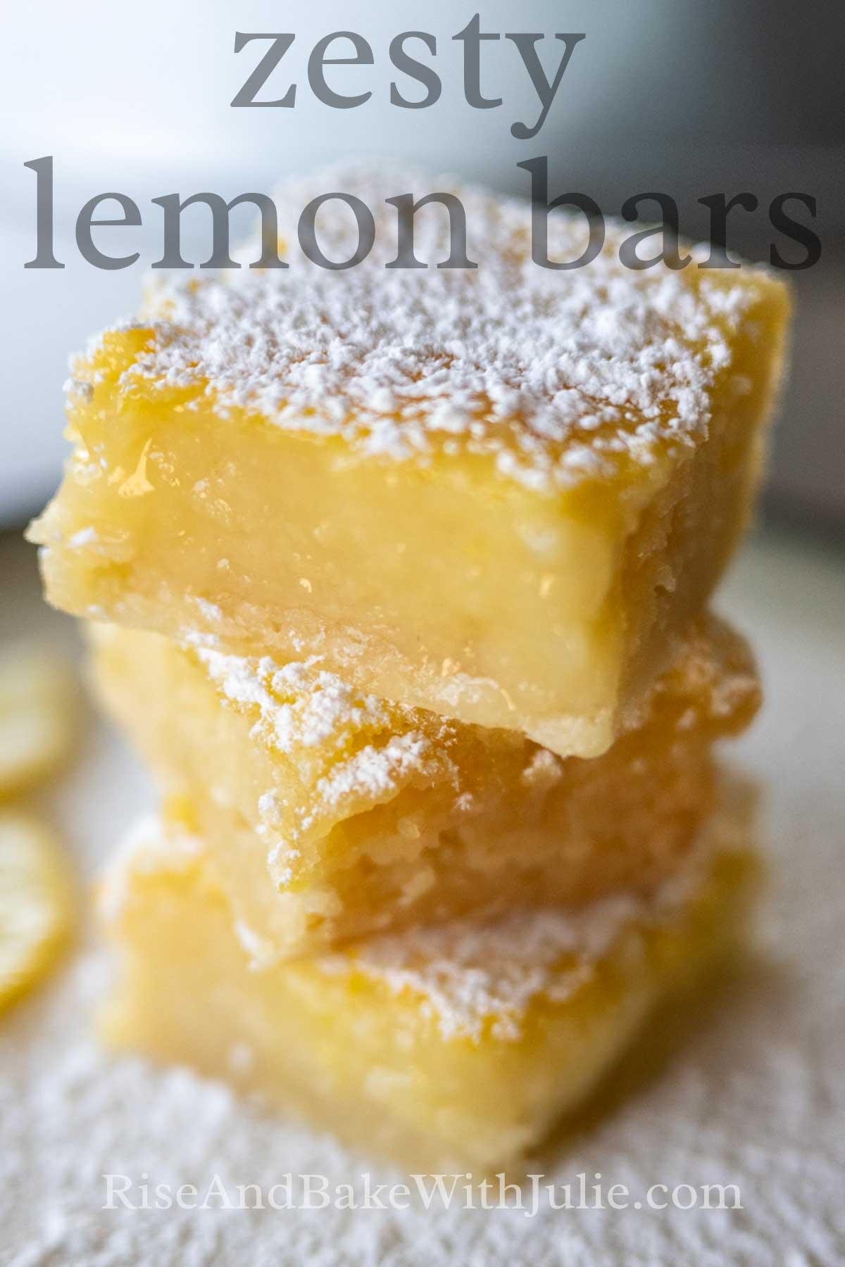 Zesty Lemon Bars