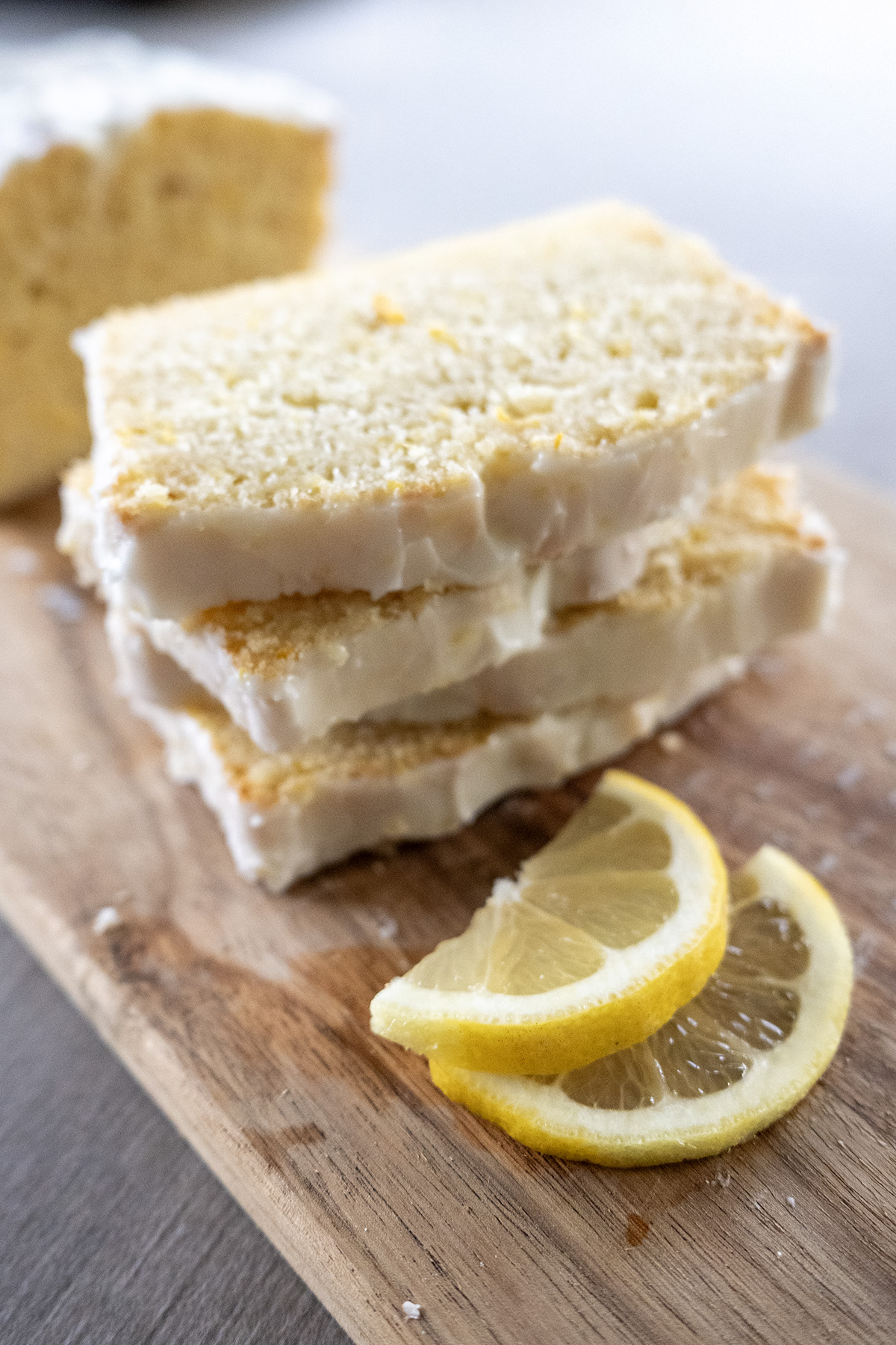 Lemon Zucchini Bread with Lemon Frosting