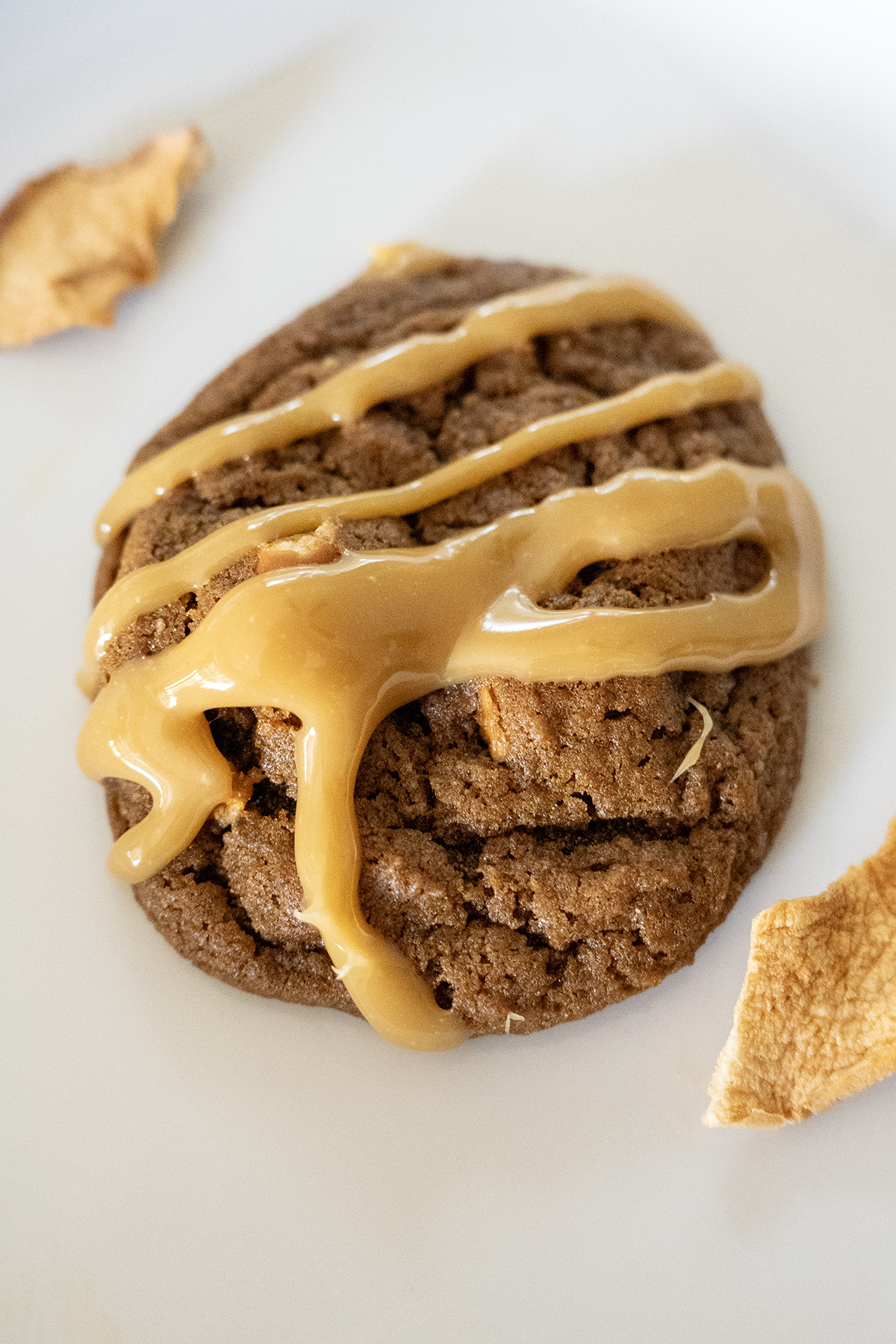 Chewy Caramel Apple Cookies