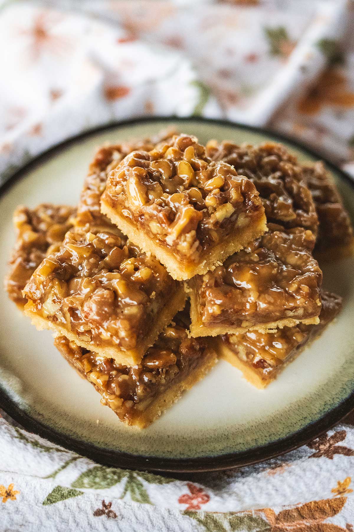 Favorite Caramel Pecan Pie Bars (No Corn Syrup)