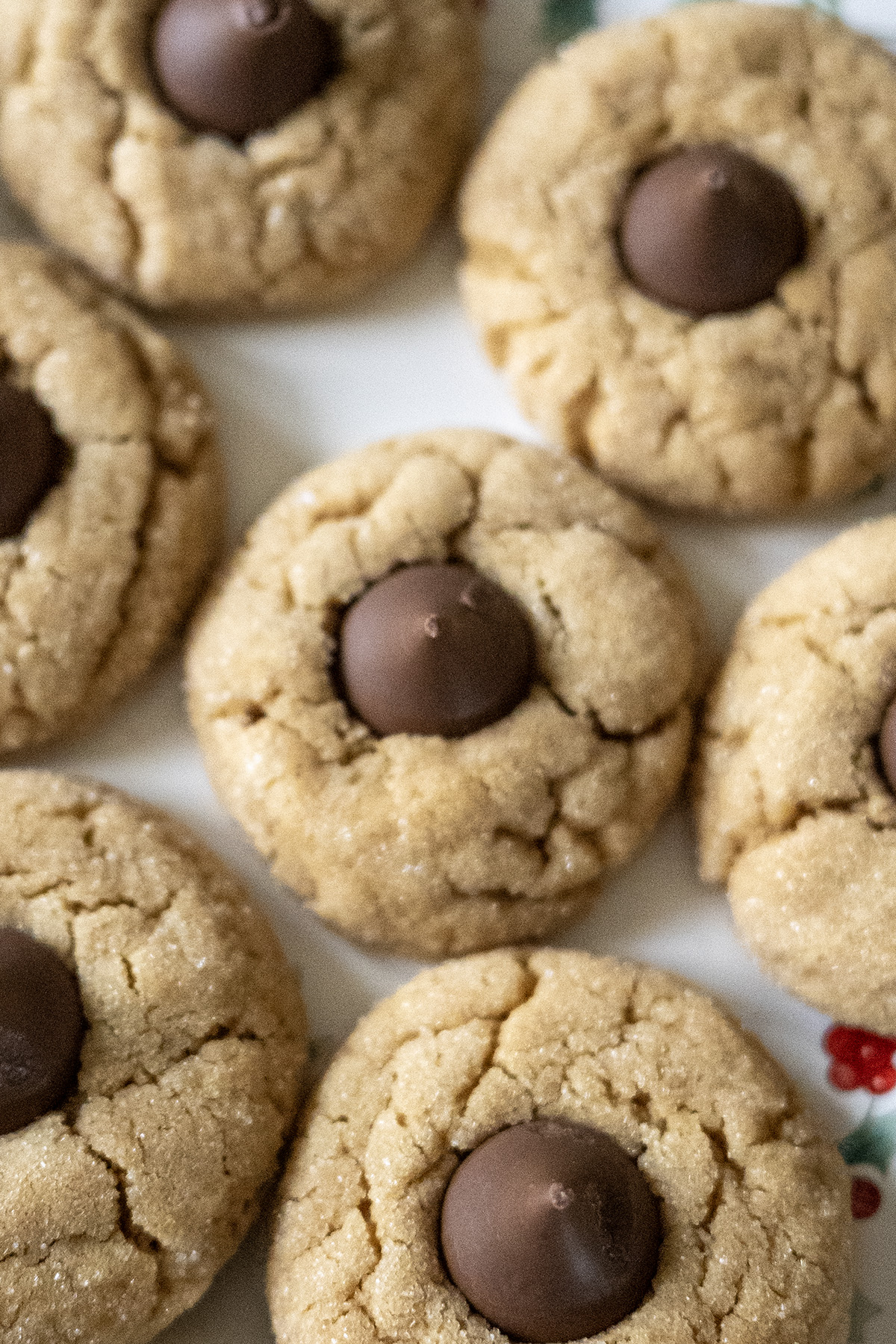Perfectly Chewy Peanut Butter Blossom Cookies